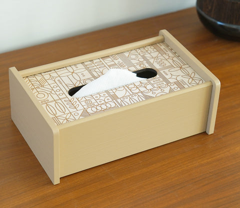 Laurel Wooden Tissue Paper Holder