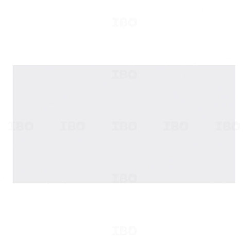 Trueliving_Sunhearrt Plain White Glossy 450 mm x 300 mm Ceramic Wall Tile_Price-35_Per Sq Ft.