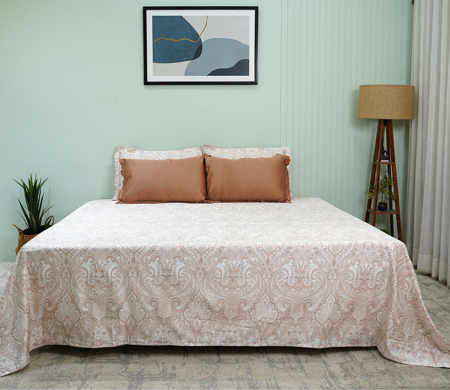 Aria Nectorsoft King Size Bedsheet