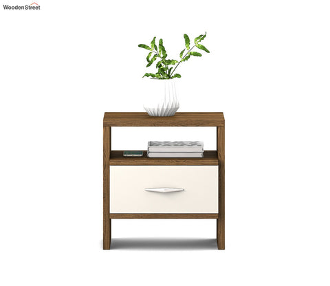 Classic Oak Engineered Wood Bedside Table