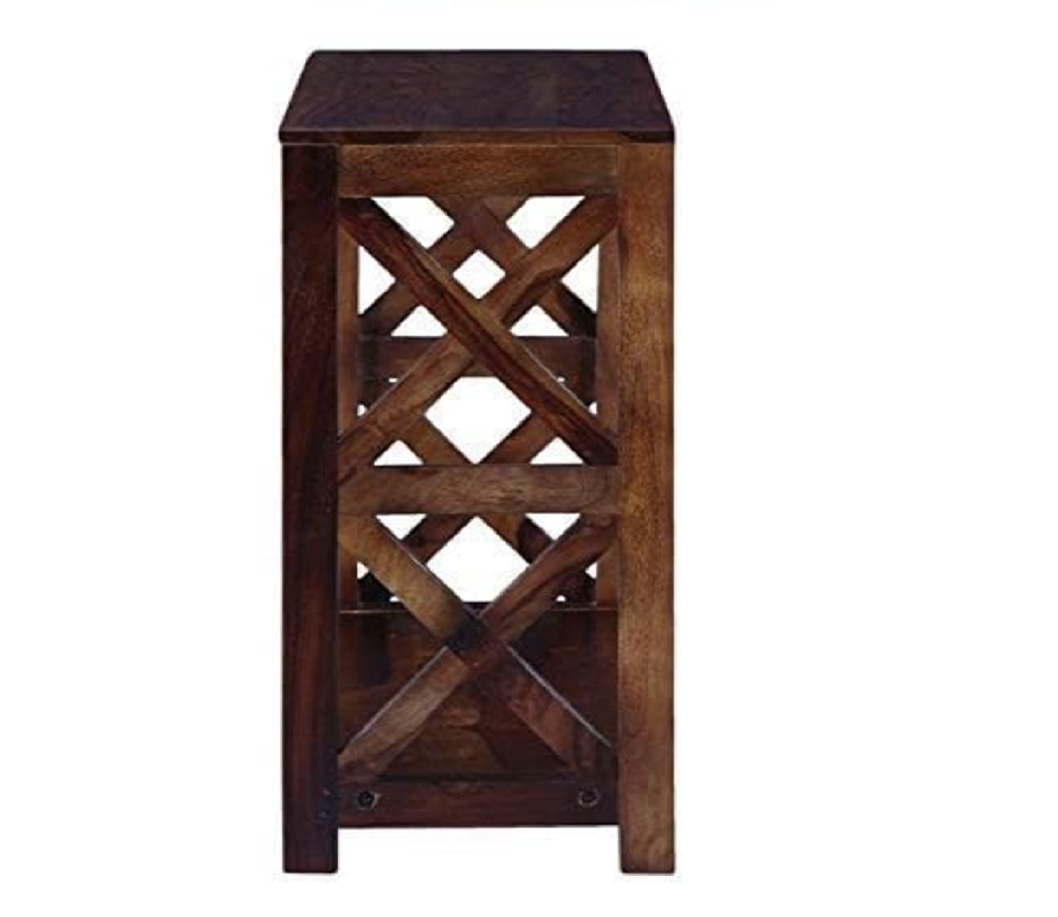 Classic Designer Wooden Partition Leave Design Console Table