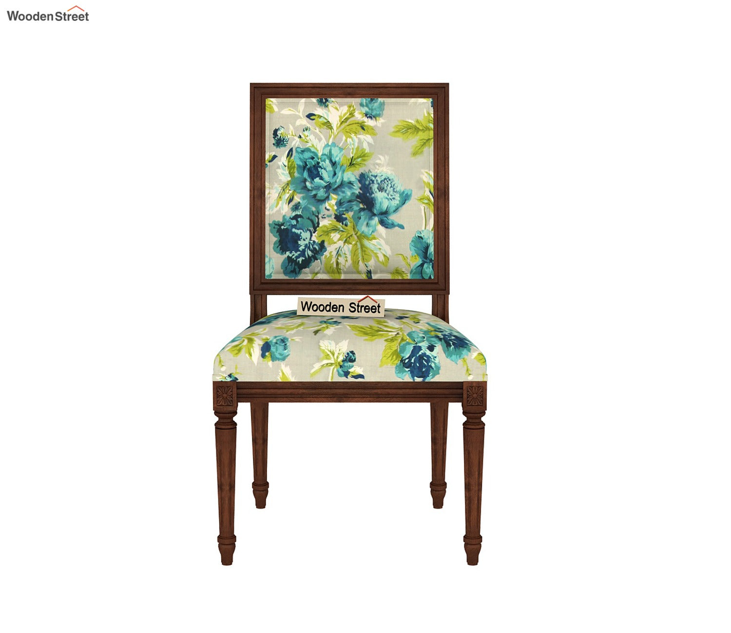 Shell Without Arm Dining Chair (Teal Tulip)