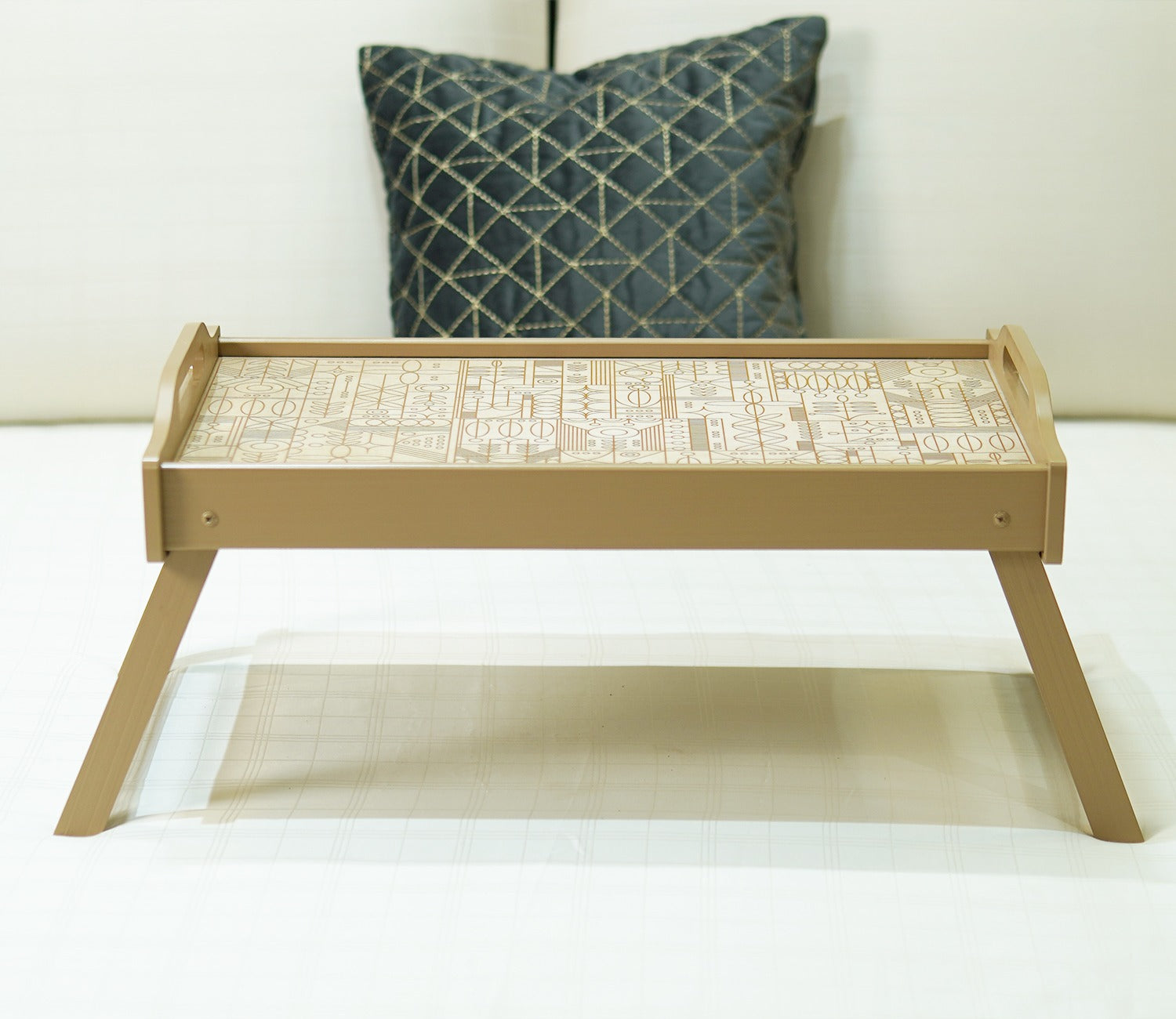 Laurel Wooden Breakfast Tray