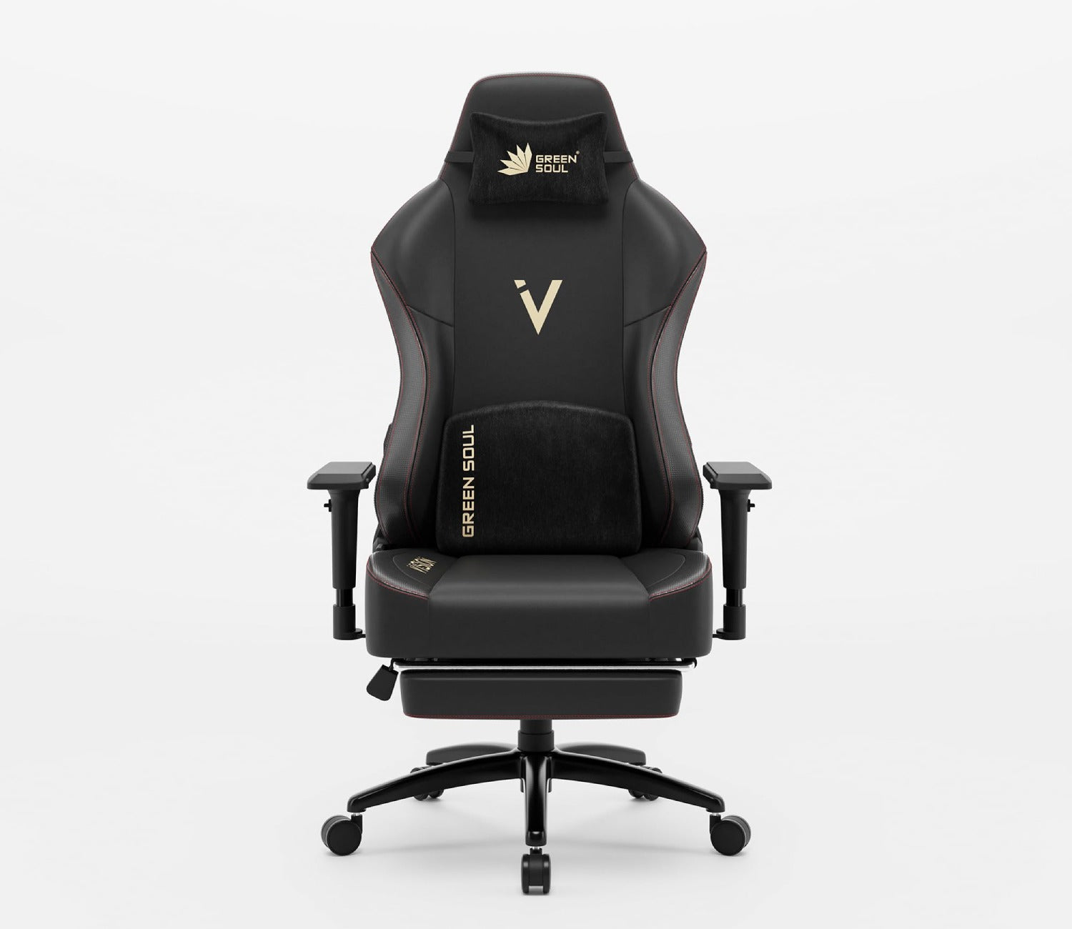 Vision Pro Multi-Functional Ergonomic with Footrest (Black)