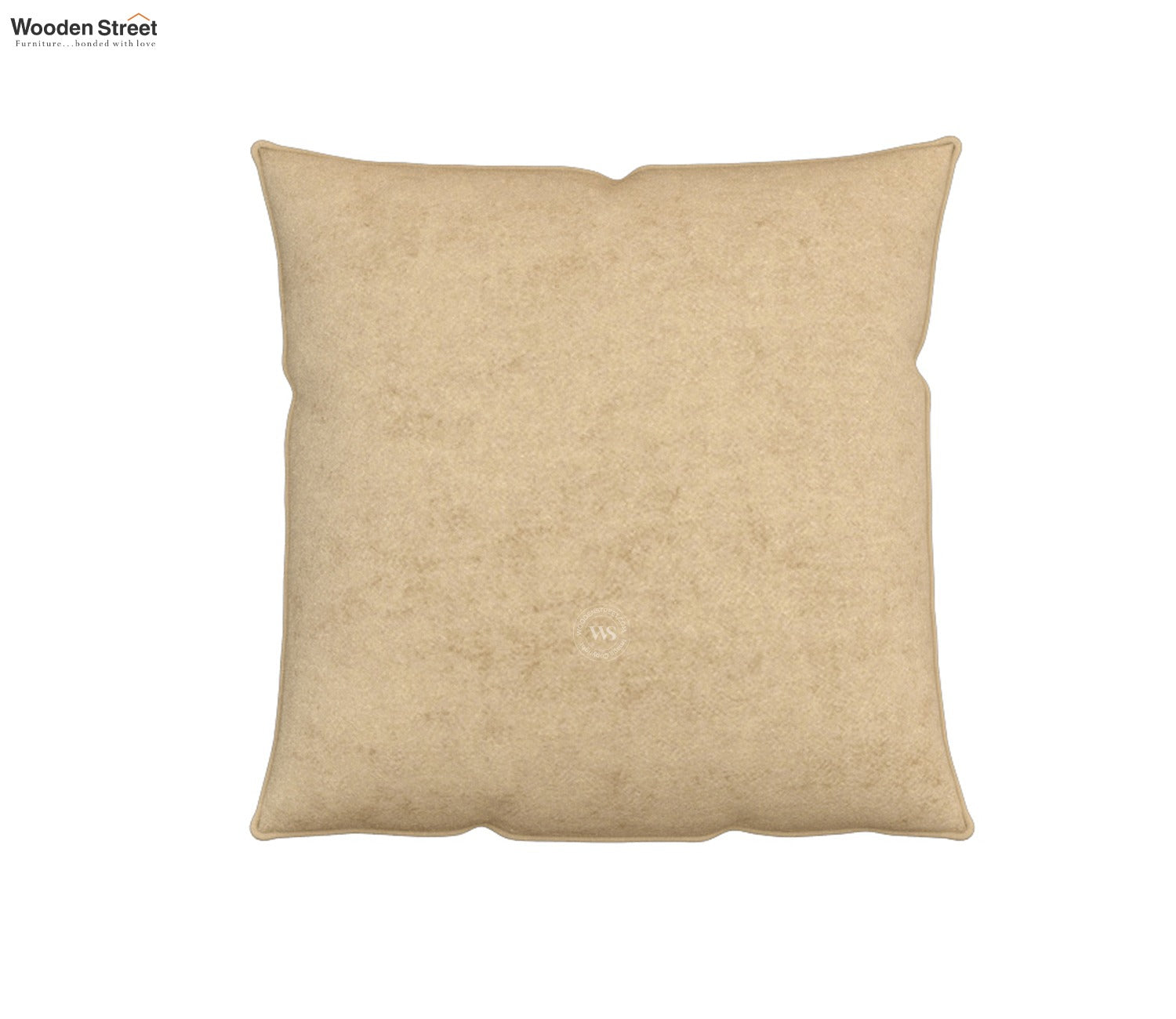 Cupid Velvet Cushion Covers - Pack of 5 (22 x 22 Inches, Pearl Beige)