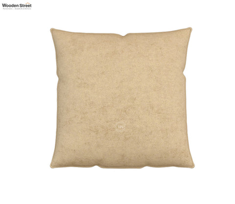 Cupid Velvet Cushion Covers - Pack of 5 (22 x 22 Inches, Pearl Beige)