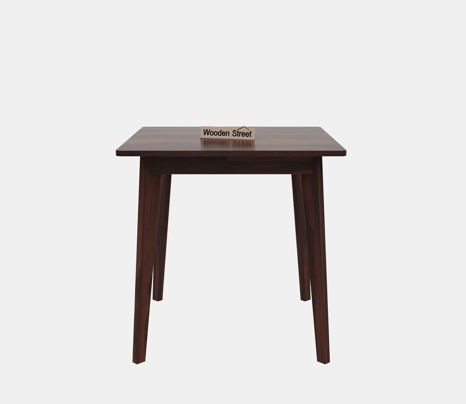 Calabria 2 Seater Sheesham Wood Dining Table (Walnut Finish)