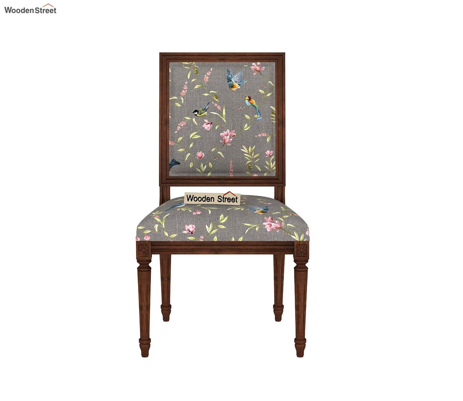 Shell Without Arm Dining Chair (Grey Robins)
