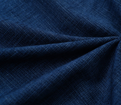 Iris Blue Plain Cotton Fabric