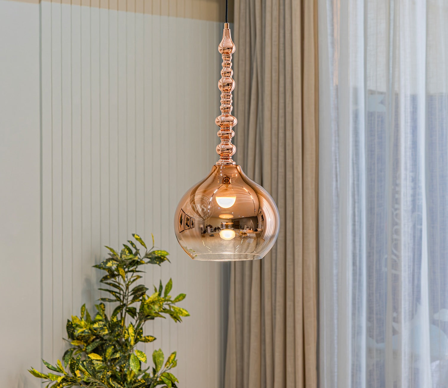 Barlette Pendate Light (Copper)