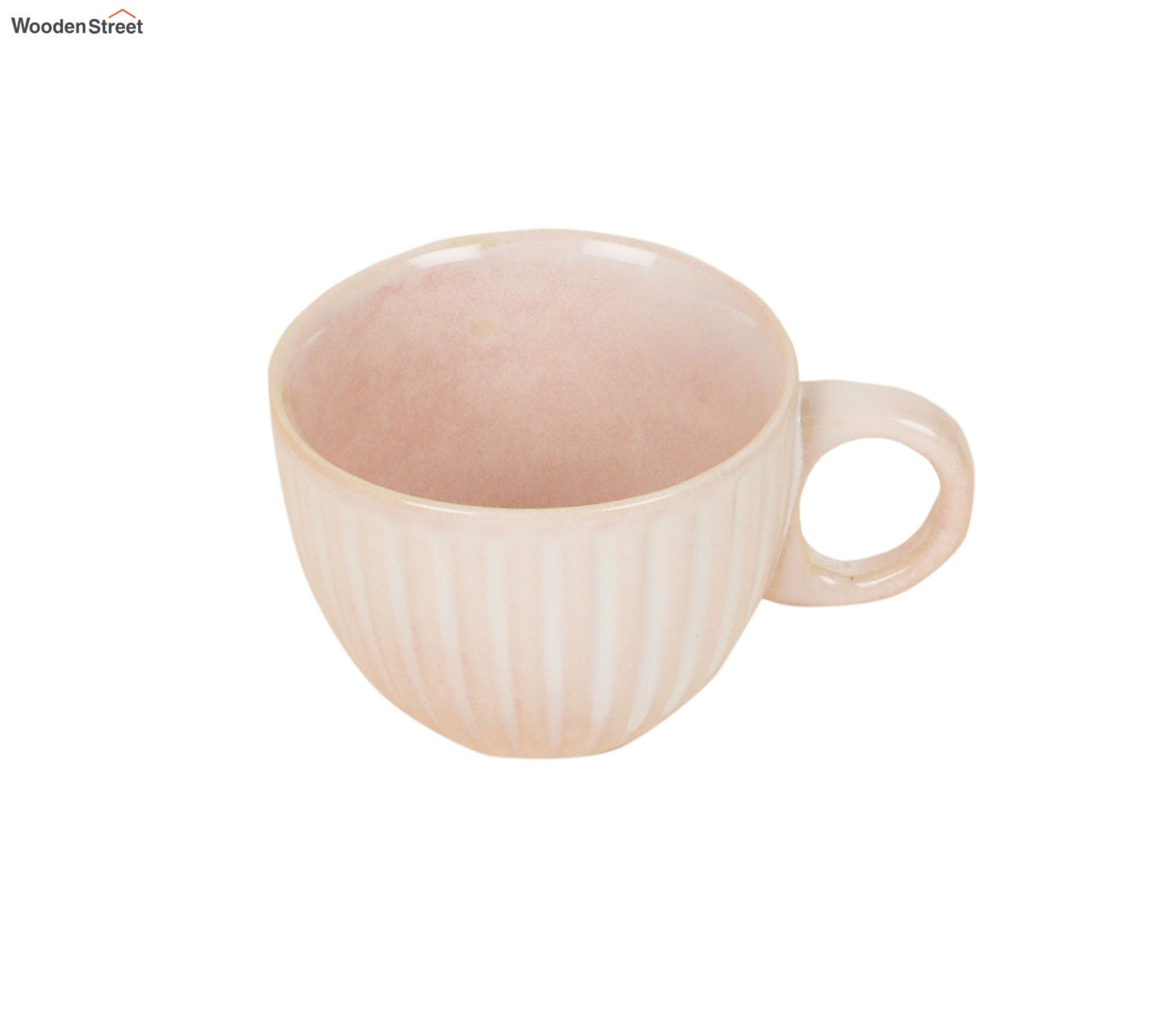 Flamingo Ceramic Tea Cups (Set of 6)