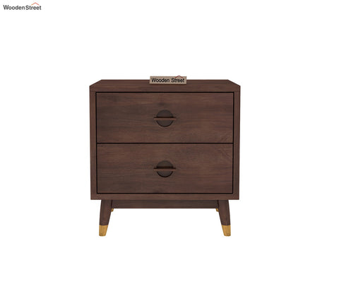 Jex Bedside Table (Walnut Finish)
