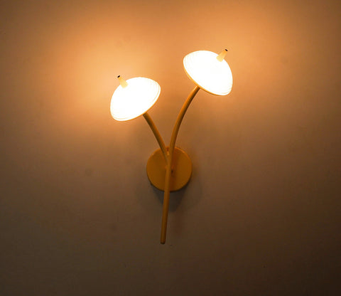 Nadia Dual Shade Metal Wall Light