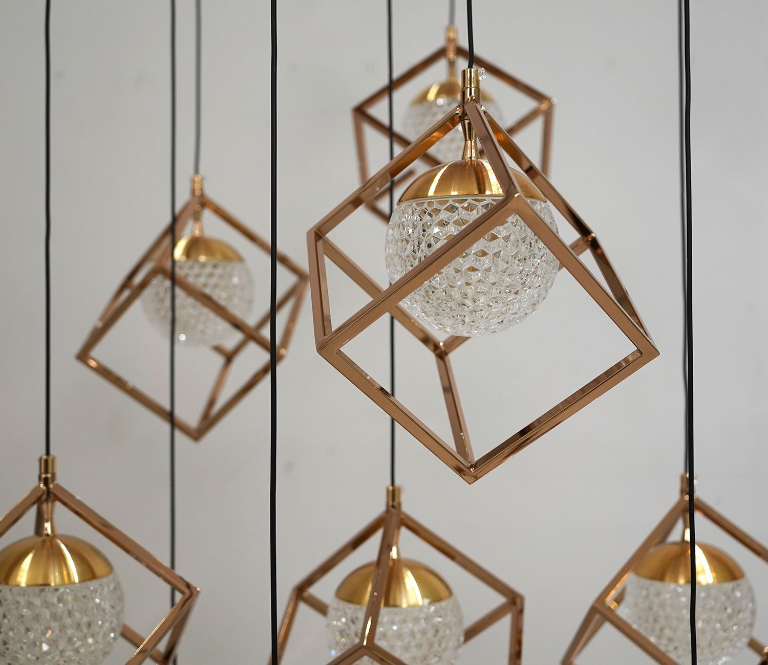 Elegant Crystal Drops Hanging Lights