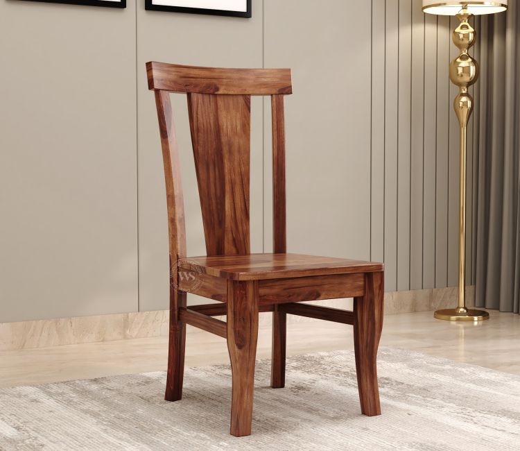 Sofie Dining Chair without Fabric (Honey Finish)