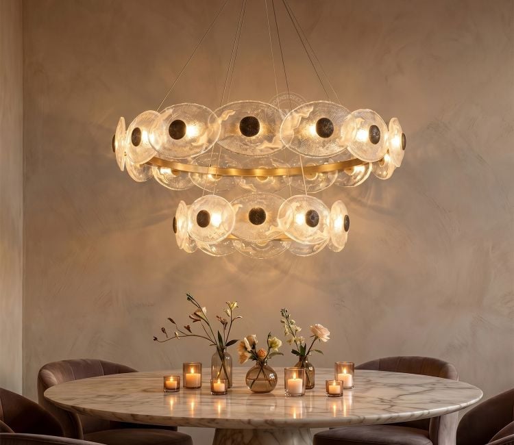 Center of Attention Twin Collection Chandelier