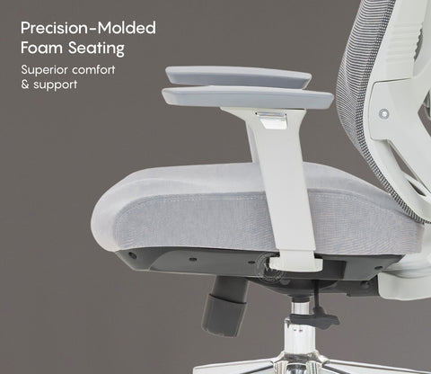Rowen High Back Mesh Office Chair (Grey)