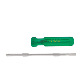 Trueliving_Two in One Screw Drivers Transparent Green Cellulose Acetate Handle.