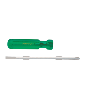 Trueliving_Two in One Screw Drivers Transparent Green Cellulose Acetate Handle.