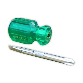 Trueliving_Two in One Stubby Screw Driver Non-flammable Acetate Handle