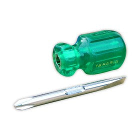 Trueliving_Two in One Stubby Screw Driver Non-flammable Acetate Handle