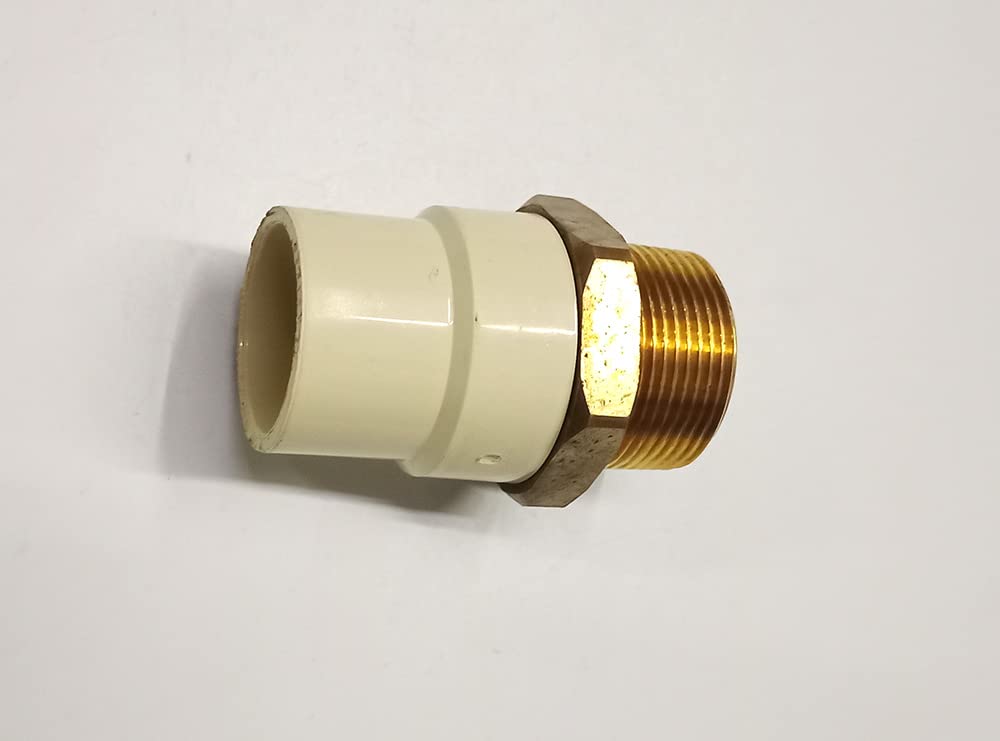 M.T.A. (Brass) – 1" | Strong Male Threaded Adapter for Plumbing