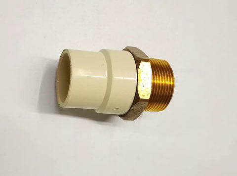 M.T.A. (Brass) – 1" | Strong Male Threaded Adapter for Plumbing