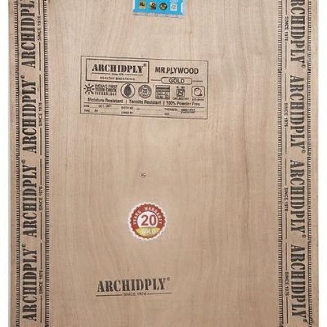 Trueliving_Archid Gold 710 BWP Grade Water Proof 8 ft x 4 ft Plywood - 8 mm_Plywood_ 87/Sq. Ft.