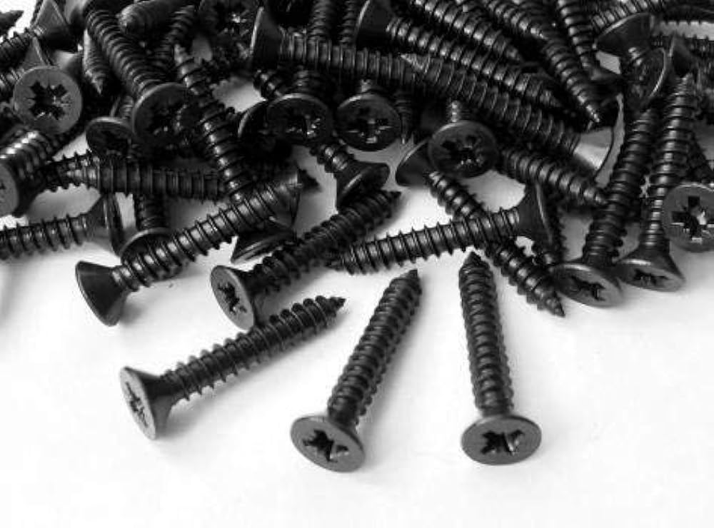 Doon Home Solutions Drywall S.S Star Screw&nbsp; - Secure and Efficient Fixing for Every Project,Black Phosphate Screw for Wall &amp; Home Tools, (13*6,19*6,25*6,32*6,38*8)mm