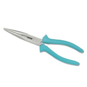 Trueliving_Long Nose Pliers Insulated with thick C.A. Sleeve PROD.NO	A	B	C	D	E	F	WT.GMS. Flat Nose 1421-6	165	50	12.0	16	9	5.0	135