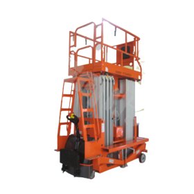 Trueliving_Electric Aluminium Work Platform (Six Masts)_Drive Motor  mm  254x80  254x80
