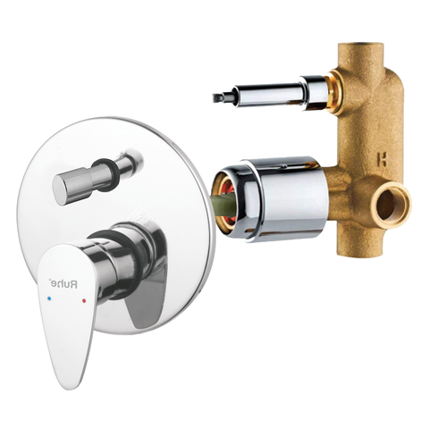 Trueliving Classy Single Lever 2-inlet Diverter (JAQ Complete Set)20 Inches