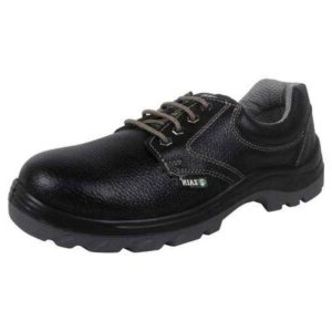 Trueliving_New Arrivals-Safety Products-Zain Zm-16 Leather Steel Toe Black Formal Work Safety Shoes, 82312-07, Size: 6