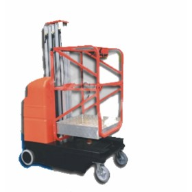 Trueliving_Battery Drive Aerial Maintenance Platform ( Single Mast )_ Model     HRBDAP  1.60  HRBDAP  1.75  Capacity (One Person)  Kg.  150  125