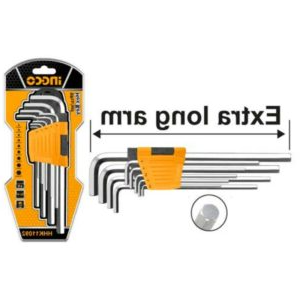 Truliving_Allen Keys & Sets-Hand Tools & Hardware-Tools & Hardware-INGCO Hex Key HHK11092 | 9pcs hex key set