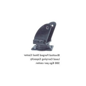 Trueliving_Riveted Forged Steel Casters Load capacity	500 Kgs per caster