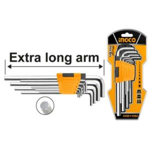 Truliving_Allen Keys & Sets-Hand Tools & Hardware-Tools & Hardware-INGCO Hex Key HHK11092 | 9pcs hex key set