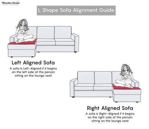 Alfonso Right Aligned Convertible Sofa Cum Bed (Cottage Ivory)