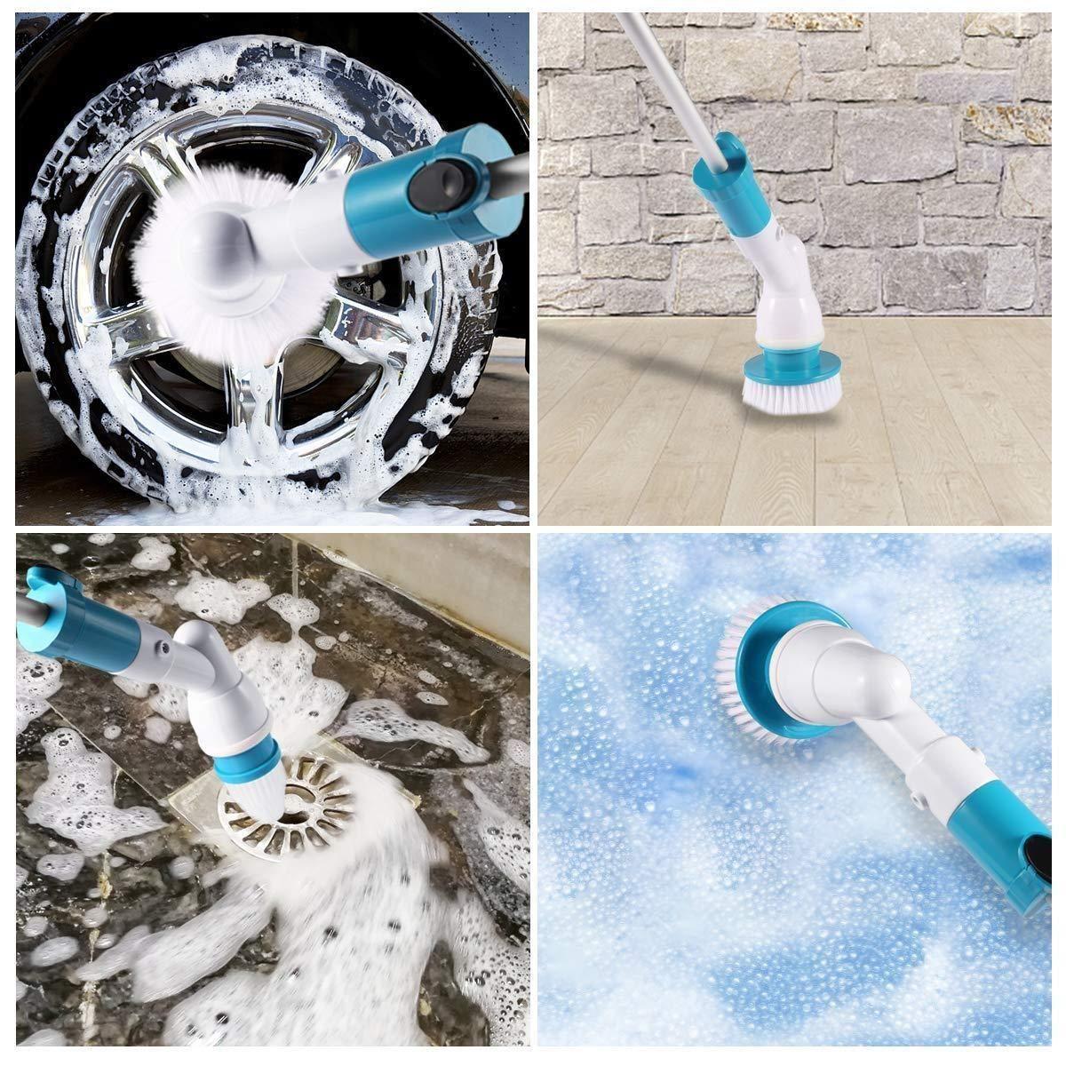 Mop - 360� Cordless Multipurpose Power Surface Cleaner With 3 Cleaning Brush