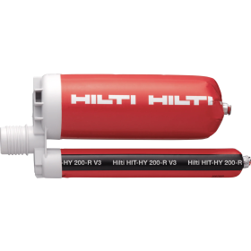 Trueliving_Injectable Adhesive Anchors  transportation temperature range : 5 - 25 °C In-service temperature – range :  -40 - 120 °C