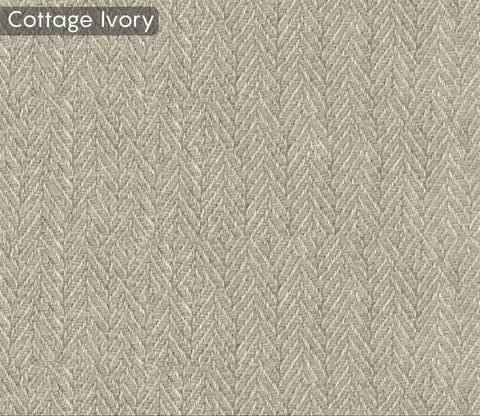 Kairav Modern 3+1+1 Wooden Sofa Set with Premium Upholstery (Cottage Ivory)