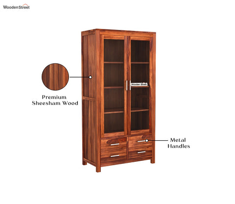 Portus Bookshelf (Honey Finish)