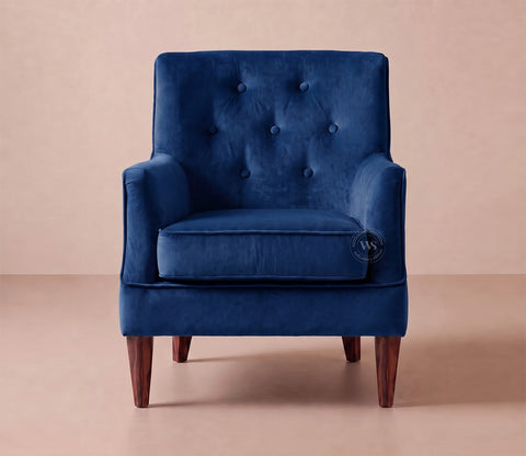 Adoree Lounge Chair (Indigo Blue)