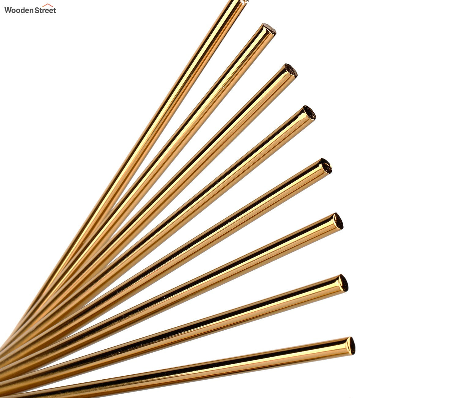 Golden Radiance Abstract Table Showpiece (L, Gold)