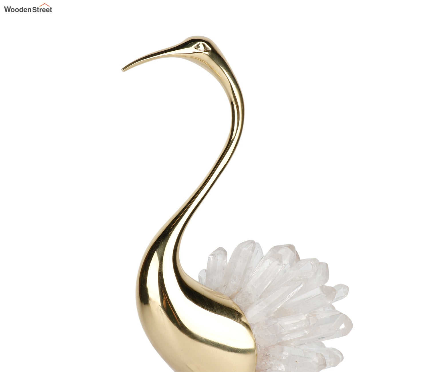 White Wonders Crane Table Decor Figurine (M, White)