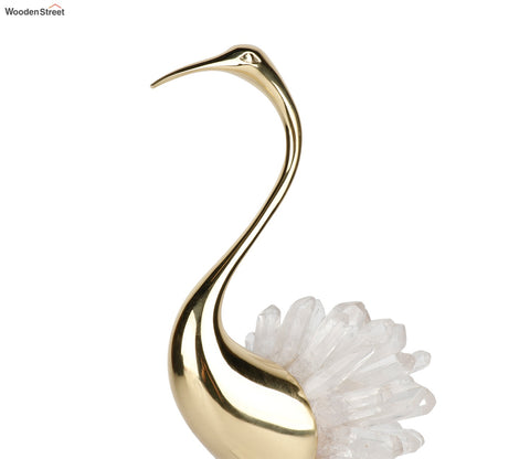 White Wonders Crane Table Decor Figurine (M, White)