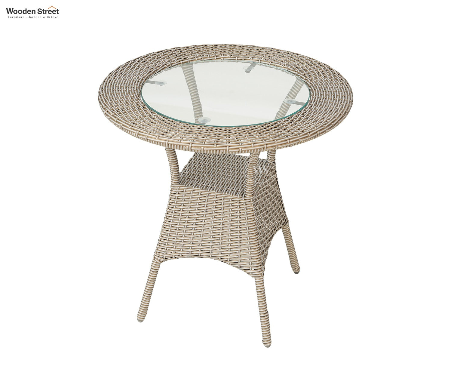Veneto 4 Seater Outdoor Set (Golden White)