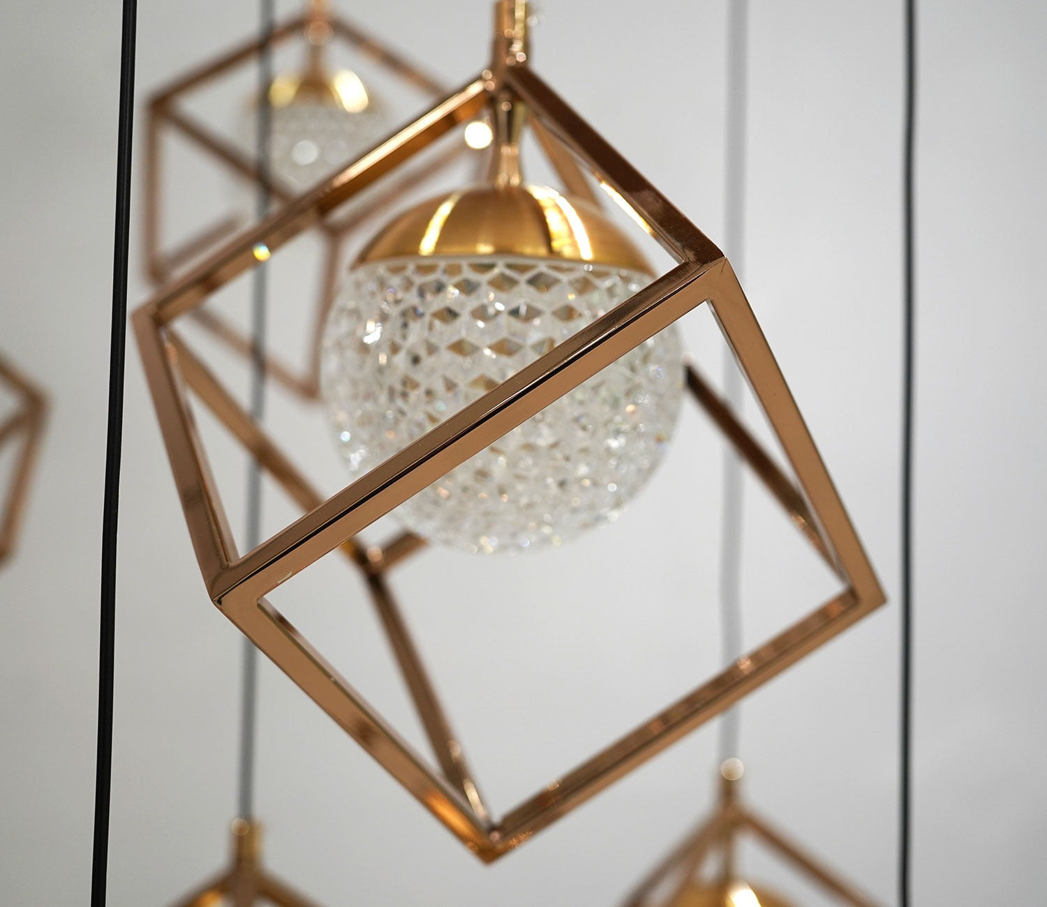 Elegant Crystal Drops Hanging Lights
