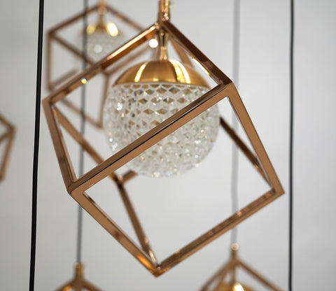 Elegant Crystal Drops Hanging Lights