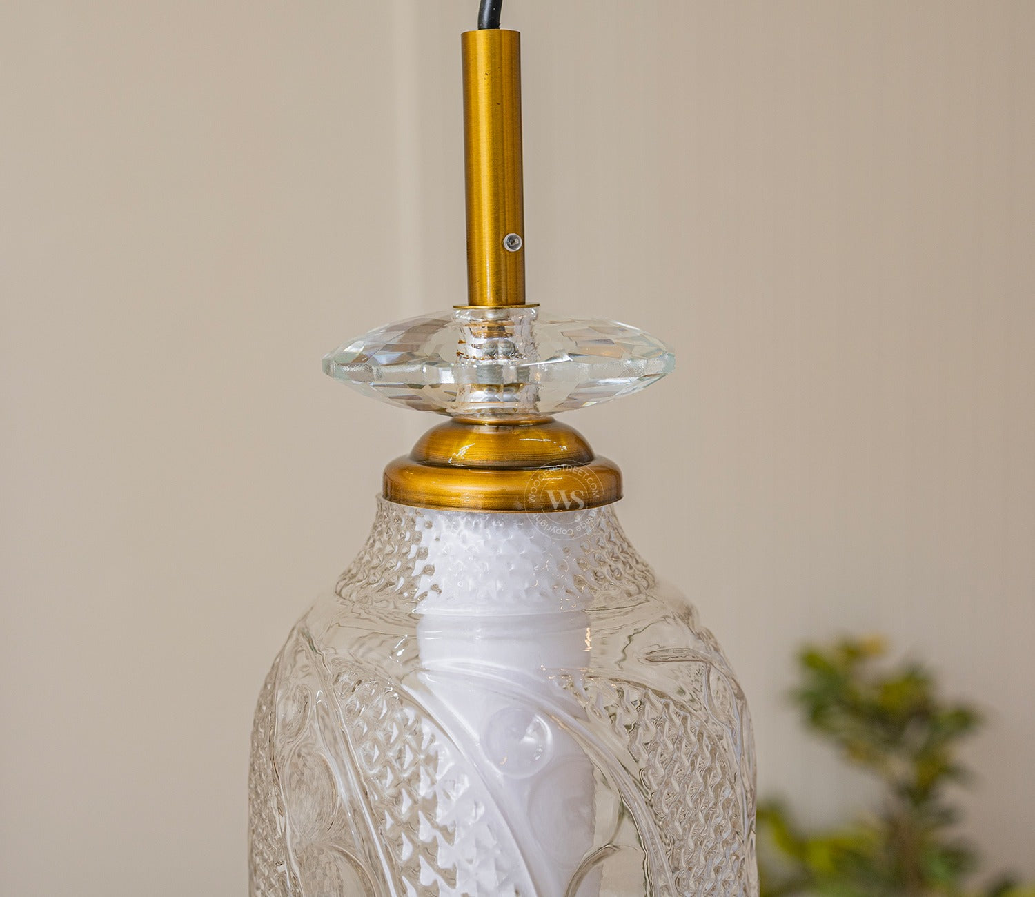 Glacier Hanging Lights (Amber)
